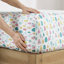 Ensemble de draps en flanelle de coton-122818088