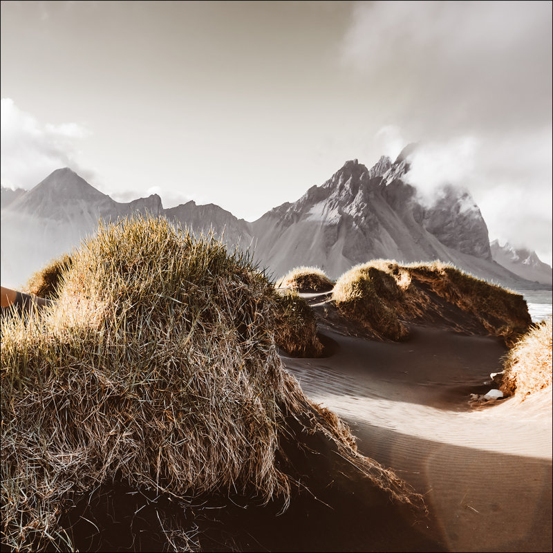 Mystical Coast I - No Frame Art Prints on Float Glass, 80cm H x 80cm W x 1.5cm D