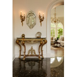 Rosia 62'' W Marble Console Table