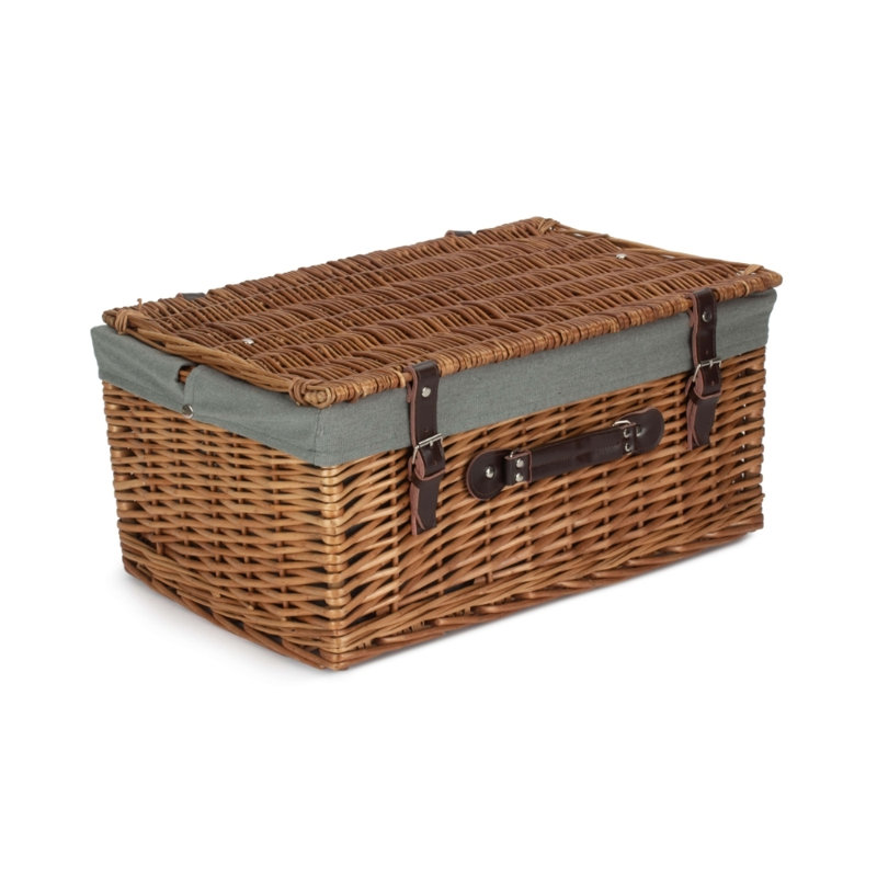 Bay Isle Home Wilow Decorative Basket, Grey, 25" x 51" x 35", 4462.5