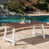 Plateau brun / structure blanche