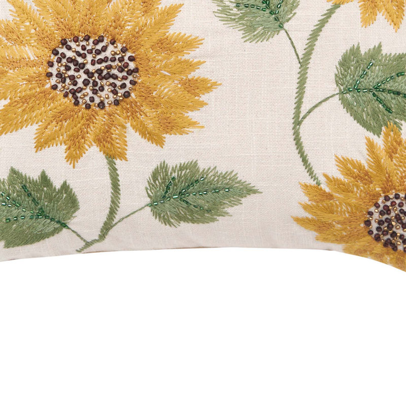 Blooming Sunflower Pillow
