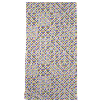 Serviette de plage multi-géométrique katelyn elizabeth