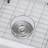 18"X16" Quartz Sink - Stain & Built To Withstand Use Includes Grid And Strainer For Practicality 18" L X 16" W Undermount Rust Modern Appearance Look