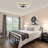 Blodgett 20'' Modern Flush Mount Ceiling Fan with Dimmable LED Lights and Remote Control 6-Speed Mute Reversible Motor For Medium Bedroom-126002340