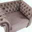 Fauteuil club Chesterfield - capitonné et clouté