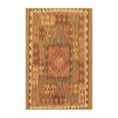 Washable Geometric Indoor Rug