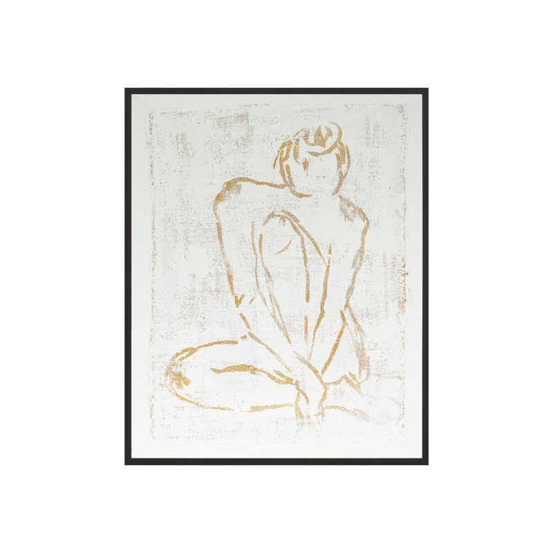 Utopia Painting by Artists Guild Of America, Carmel Black Framed
