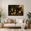 Art mural en métal Fruit brun Sapote-91950553