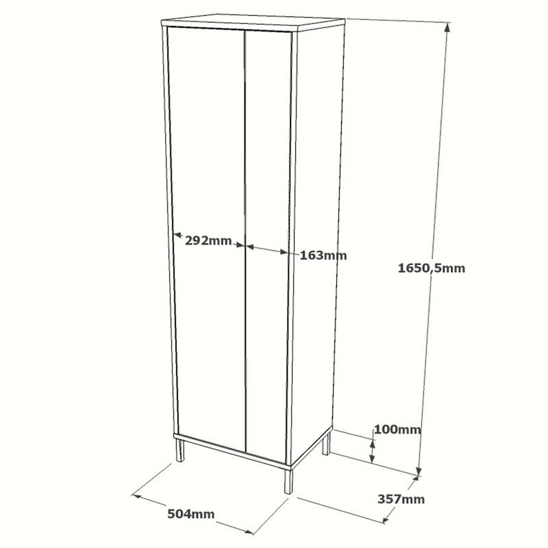 Multi Purpose Cabinet, Blanc