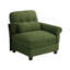 Canapé Melbourne en tissu chenille avec coussin-131304709