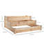 Wood Raised Garden Bed