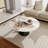 Colorful Faux Marble Coffee Table Modern Center Table-1022796569-1022796570