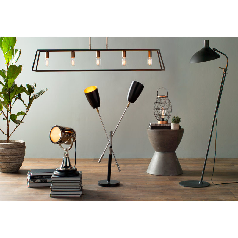 Starkey Metal Accent Lamp, Black