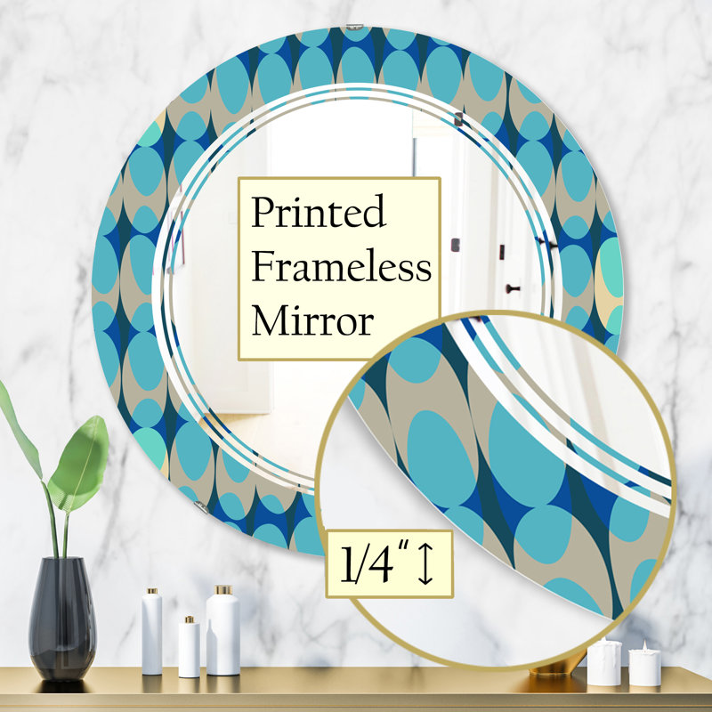 Miroir mural Triple C, H 31,5 po x l po