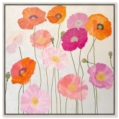«Sunset Poppy Chorus II» par Art Remedy