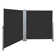Dakota Fields 600cm W Fabric Cover Motorised Retractable Side Awning