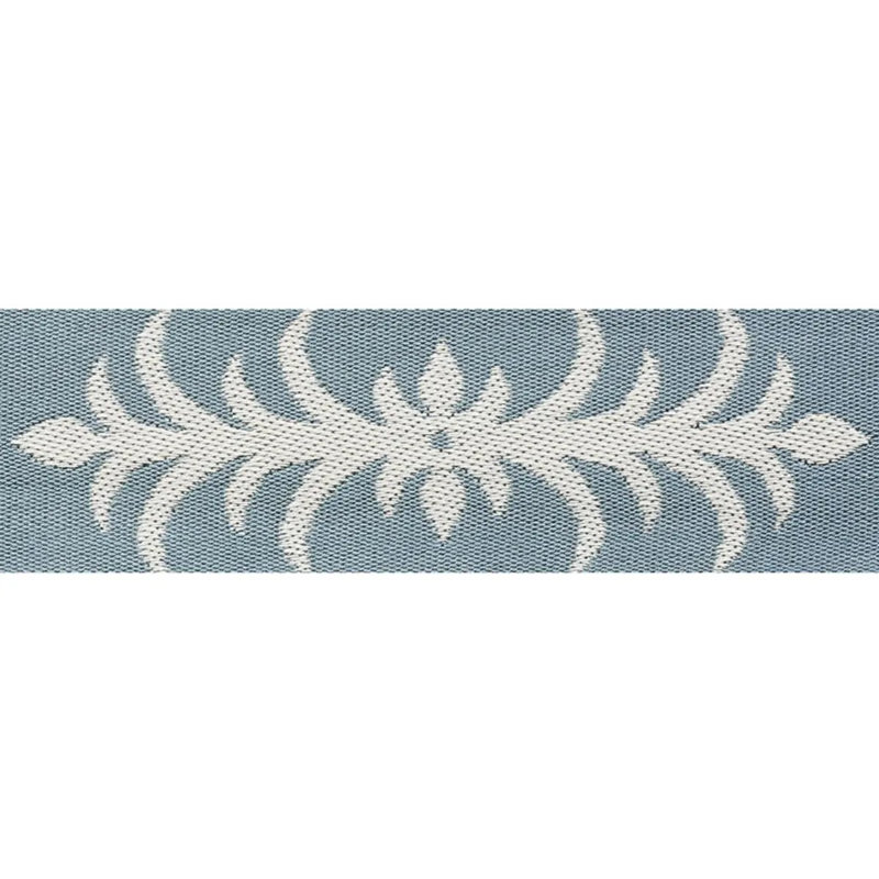 Schumacher x Celerie Kemble Acanthus Tape, Blue