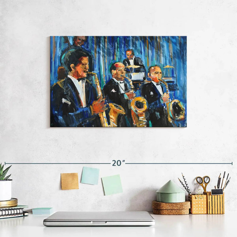 Abarca Horn Section, 8" H x 12" W