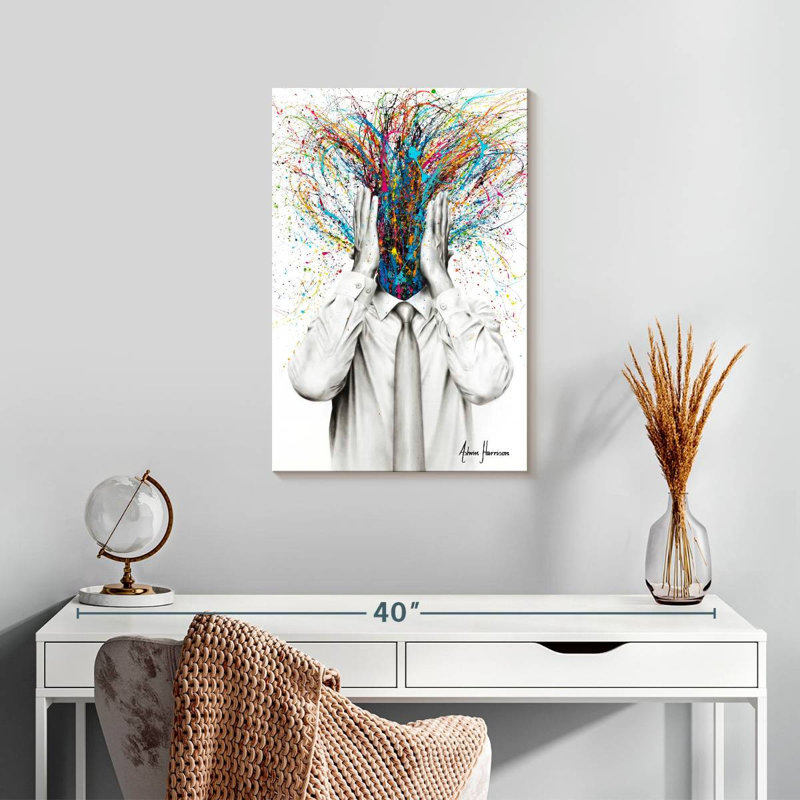 Leisha Mindfulness Meditation, 24" H x 16" W