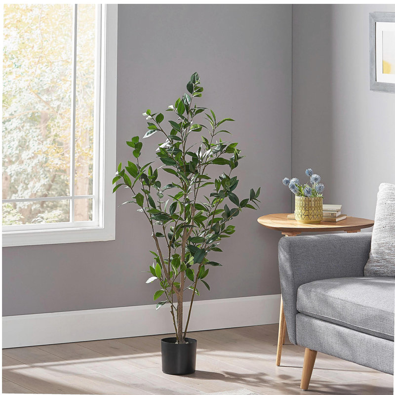 120Cm Artificial Laurel Tree, 47" H x 19" W