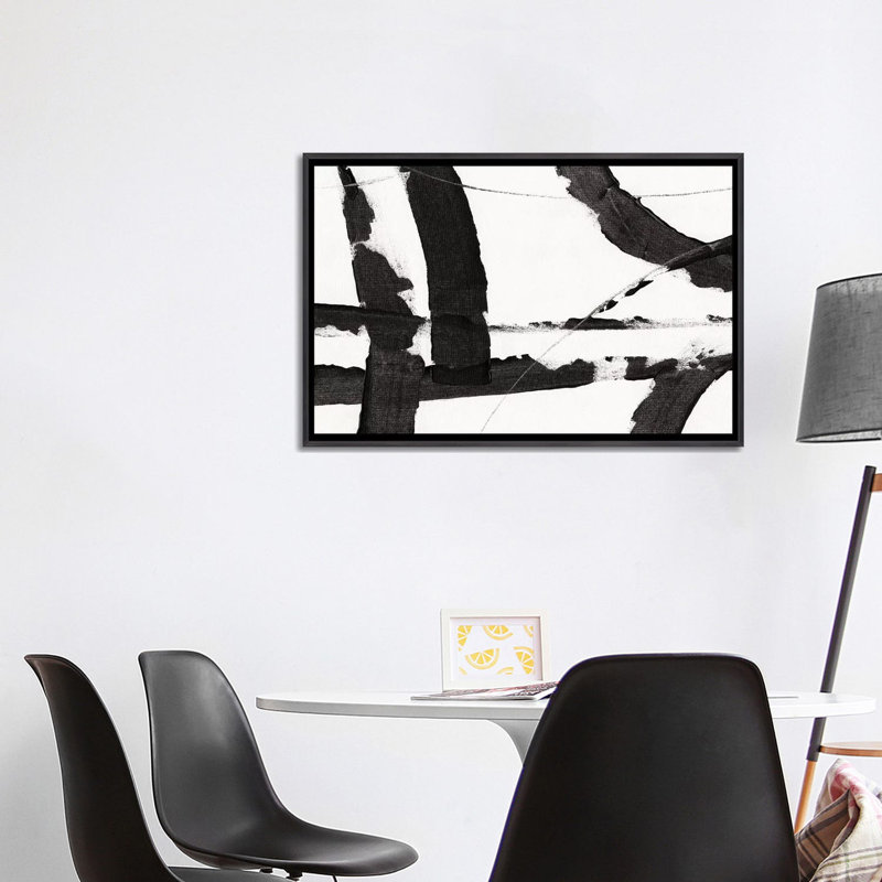 «Obsidian Harmony I» par Timothy O 'Toole, reproduction sur toile tendue sur toile, H 26 po x l 40 po, Impression encadrée