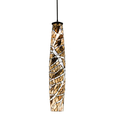 Luminaire suspendu cylindrique à 1 lumière Branches