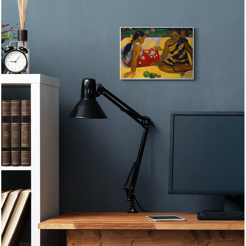 « resting portraits native figures classiques » par paul gauguin-reproduction d’art, H 10 po x l 15 po x P 0,5 po