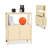 Accent 23.6’’ Wide  Foldable Metal Double Layer Cabinet with  Wheels Easy Assemble end table-838561068