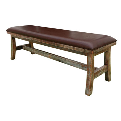 Dodge Lupita Breakfast Faux Leather Bench
