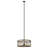 Paloma 1 - Light Bronze Single Pendant
