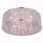 Lasater Chandelier Style Drum Flush Mount-121427592-121427591-121427590