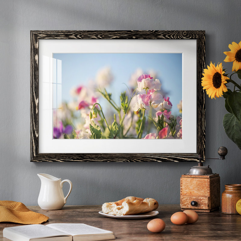 Pétales de printemps, Noir, H 14 po x l 20 po x P 1,5 po