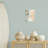 Vertical Aerial Beach Wall Plaque Art by Petal Prints Design