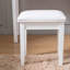 Tabouret de coiffeuse, banc de maquillage, tabouret avec coussin