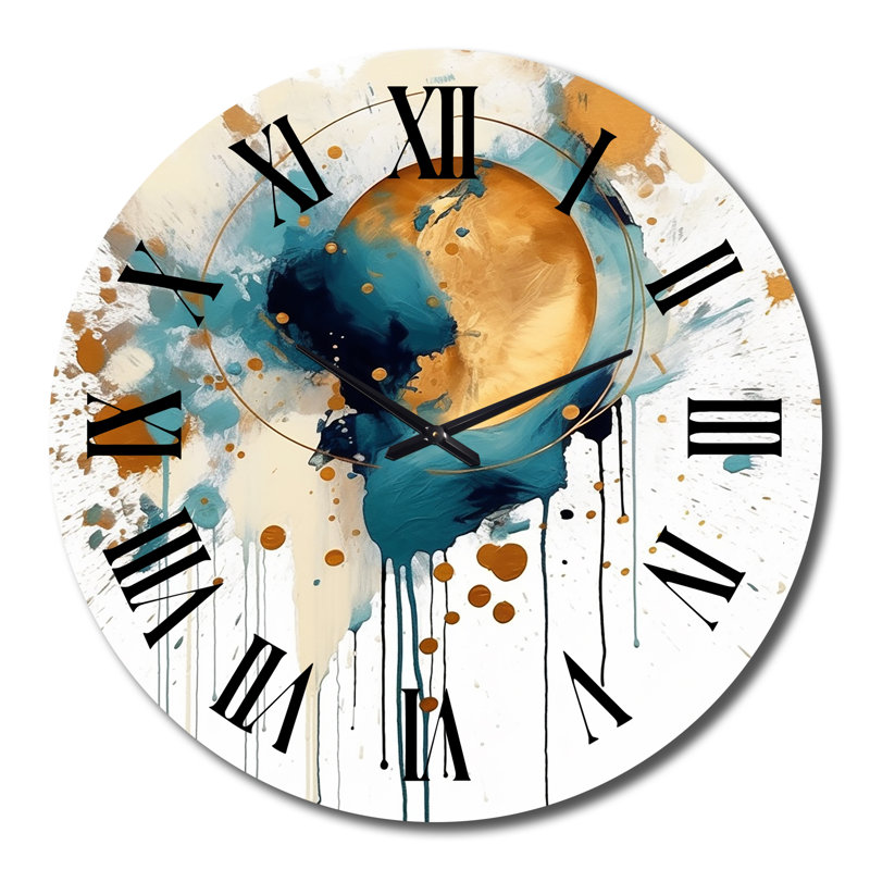 Horloge murale Teal Adn, Grand