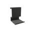 Tablette murale Colesen, en métal noir uni, 9,8 x 9,1 x 13,0 pouces | Fabrication 100% métal, épaisseur: 0,06 po | Conception peu encombrante, fixation murale facile, nouveauté moderne pour la maison ou le bureau