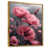 Toile avec cadre flottant or