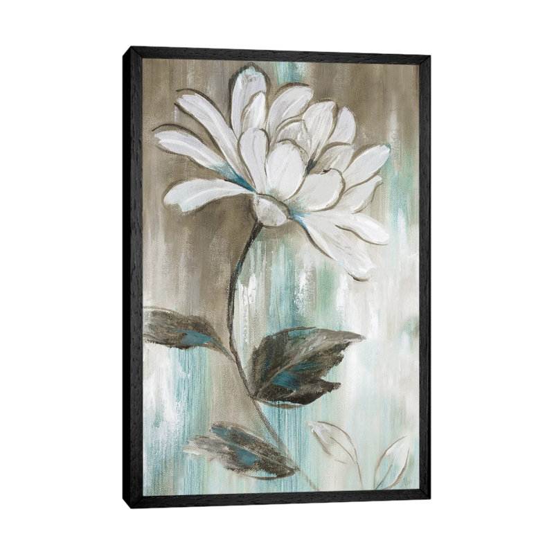 Garden Bloom II by Nan - Painting on Canvas, 66.04 cm H x 45.72 cm W, Black Framed