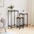 17 Stories Nesting Side Tables 3 Pcs Smoked Oak Engineered Wood