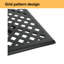 Bokoshe Rectangular Metal Outdoor Dining Table With Umbrella Hole , 66.75'' in. W 37.38'' in. D