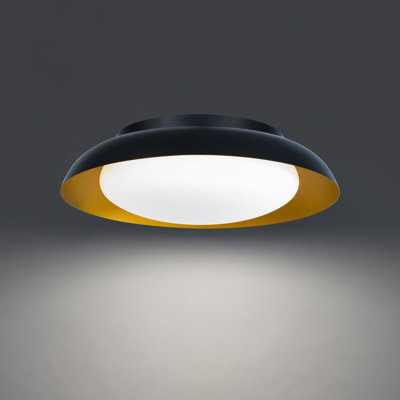 Plafonnier encastré 1 lumière DEL 17,875 po