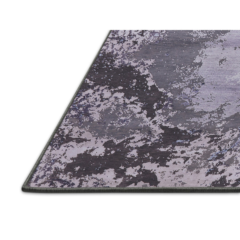 Tapis abstrait gris, Rectangle 4 pi x 6 pi