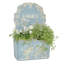 Jardinière murale en métal rustique pour plantes d'intérieur / extérieur, fleurs fraîches et artificielles, décoration murale de ferme pour jardin extérieur-1404389751