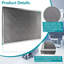 Filtre à air électrostatique avec filtre à air en aluminium lavable Merv9-109101398