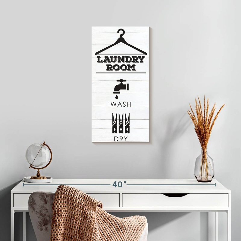 Laundry Shiplap V, H 24 po x l 12 po
