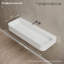 Lavabo de salle de bain cannelé à fixation murale 39 po x 18 po Monblari-126479010-133356776