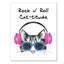 Art sur toile Rock N 'Roll Cattitude-150300870-150300889