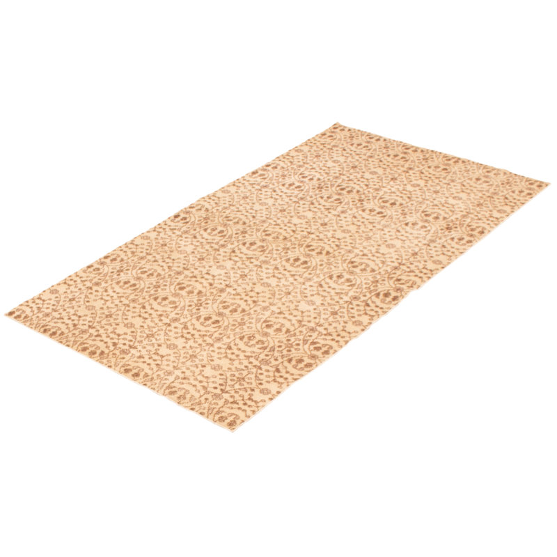 Tapis ivoire rétro Trayton 3 pi 10 po x 6 pi 9 po