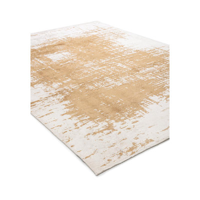 Rashael Rectangle Abstract Cotton and Viscose Indoor / Outdoor Area Rug